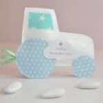 contenant à dragées en tissu tracteur