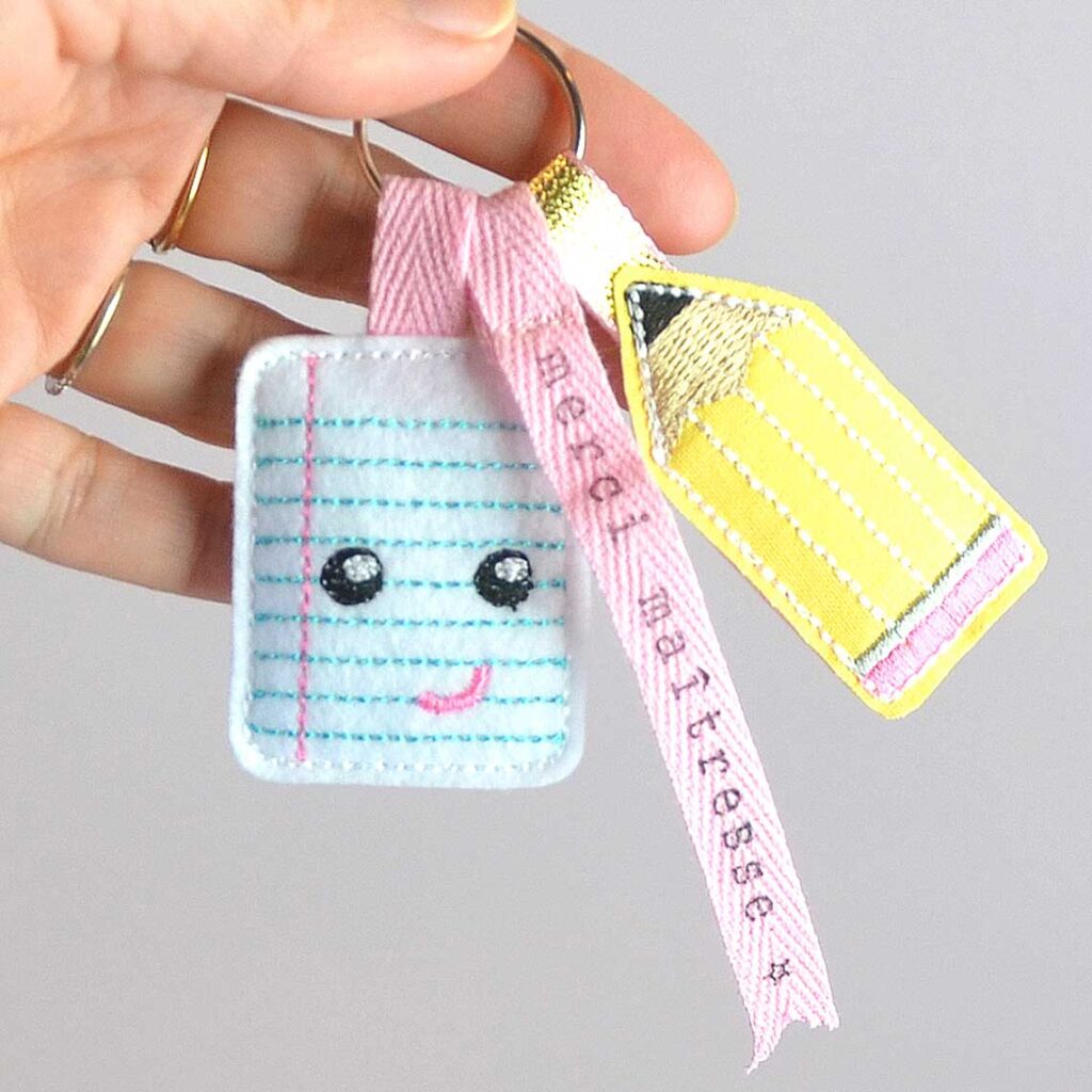 cadeau maitresse porte-clés