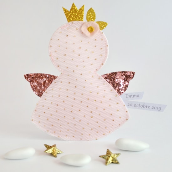 ballotin à dragées fée princesse